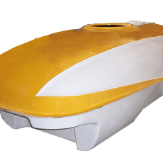 Conjunto depósito 1500L hueco bomba